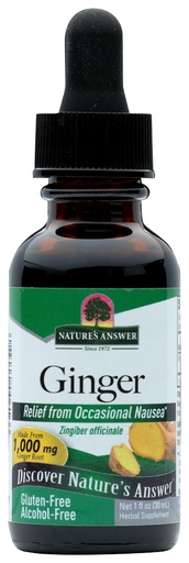[BRSWIYTYO4AQIHI5] Nature's Answer Alcohol-Free Ginger Root, 1-Fluid Ounce | Inflammatory Support | Supports Digestion
