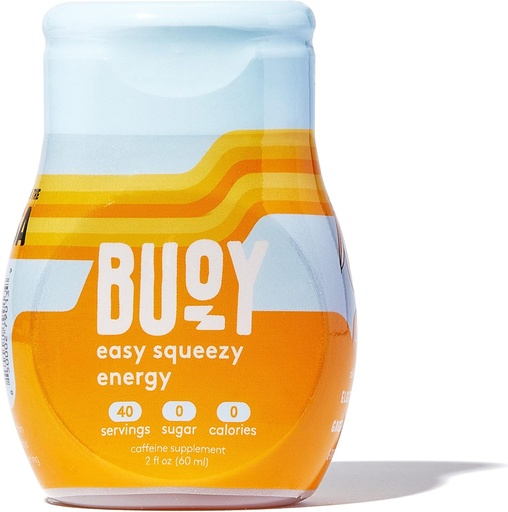 [BRSW22T5BEDQOGY6] Buoy Energy Electrolyte Drops | 40 Servings | Caffeine from Green Tea Extract + L-Theanine | Jitter-Free Focus | Great for Tea, Shakes, Juice, & Beer | Your Daily Hydration & Energy Supplement