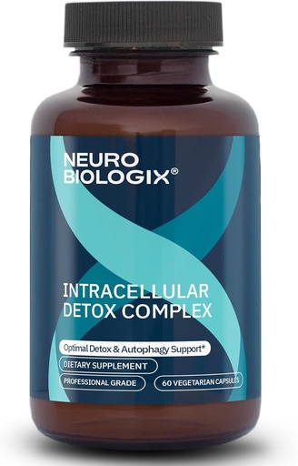 [BRSWGFAKCACQOEQU] Intracellular Detox Support - Advanced Antioxidant & Energy Supplement – Supports Cellular Detox & Defense, Metabolic Balance & Longevity with NRF2 Activator, Turmeric, Piperine & Glutathione - 60Caps