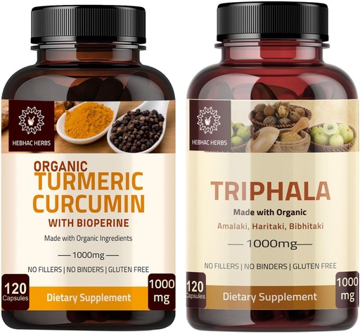 [BRSRAY35PIHGO3IY] Turmeric Curumin Capsules & Triphala Capsules