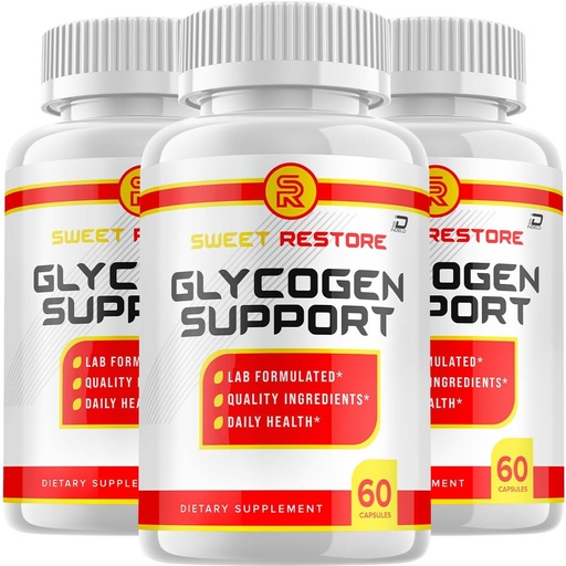 [BRSRAFL7BN5GE3DA] Sweet Restore Capsule - SweetRestore Advanced Formel, Sweet Restore Pills Ekstra Styrke til sund cirkulation, Samlet Wellness, All- Natural Vitaminer, Anmeldelser (3 Pack - 180 Kapsler)