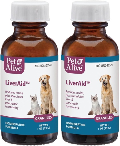 [BRSRMYD2DMNWCDLV] PetAlive LiverAid Granules 2 Pack