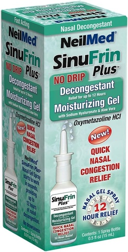 [BRSWIE34BYNBADY3] Neilmed Sinufrin Plus Decongestant Moisturing Gel, .5 Akışkan Ounce (Pazar Mayıs Vary)