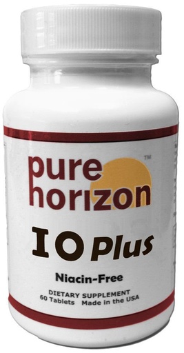 [BRSWICYQBACQA2Y5] IOPlus by Pure Horizon Niacin-Free Iodine Supplement