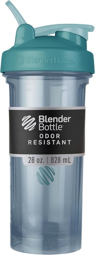 [BRSWYBQ3CMHB6ALP] BlenderBottle Shaker Bottle Pro Series Perfect for Protein Shakes and Pre Workout, 28-Ounce, Cerulean Blue