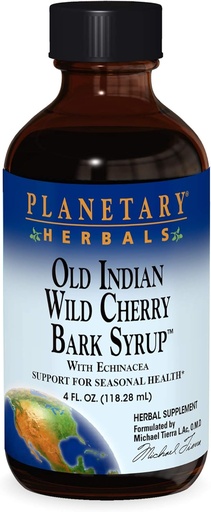 [BRSWIYYKAJ5BOCLA] Planetària Hebals antic Wilder Cirk Bark Syrup amb Edchicea - Natural - 4 oz