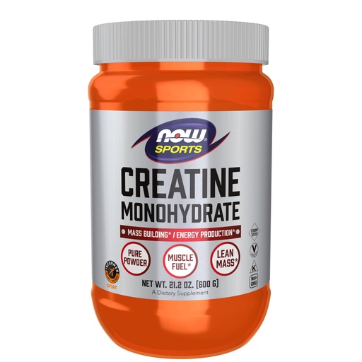 [BRSWIY32BQOBWG3A] NOW Foods Sports Nutrition, Creatine Monohydrate Powder, Mass Building*/Energy Production*, 21.2-Ounce