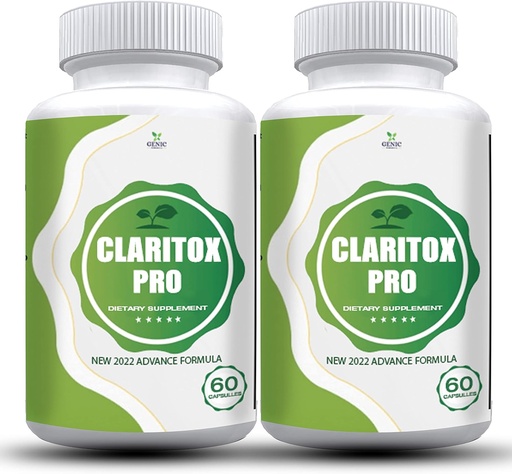 [BRSRMZL4BEARU3T6] Claritox Pro Capsule para Suplemento Vertigo 2 Packs