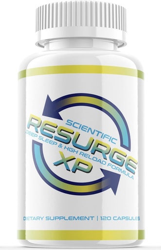 [BRSRMAAQCJYAOE3G] Scientific Resurge Advanced Deep Sleep #1 Sleeping Melatonin Aid Formula 120 Capsules