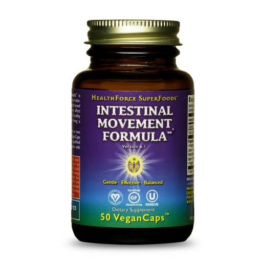 [BRSWIYINDIPGADQ7] HEALTHFORCE SUPERFOODS Intestinal Movement Formula 50 VegCap