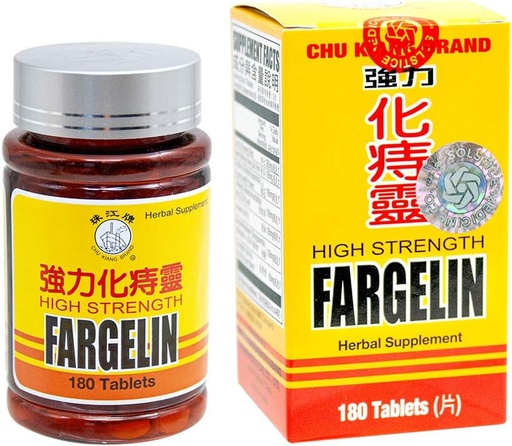 [BRSWYZ35B55AODYY] Indar handiko Fargelin Herbal gehigarria Solstice Medicine Company-ren eskutik (180 Tablet) (1 Box)