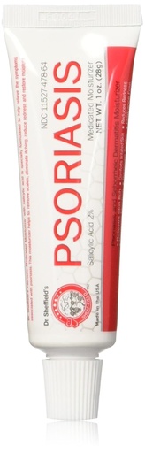 [BRSWIFAIAIGQIEDI] Psoriaas 2% Salitsükliline hape, ravimniisutaja, 1,0 Oz