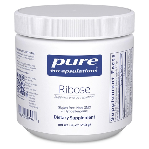 [BRSWIY37AUIQOG34] Pure Encapsulations Ribose | Hypoallergenic Supplement with Rapid Energy Repletion for Intense Exercise* | 8.8 Ounces
