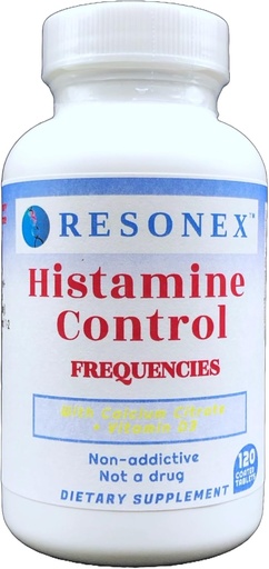 [BRSROATQDEJQEYL3] Histamine Control with Natural Frequencies - 120 Tablets - with Natural Frequencies of HNMT and DAO enzymes to Help Control Histamine Levels