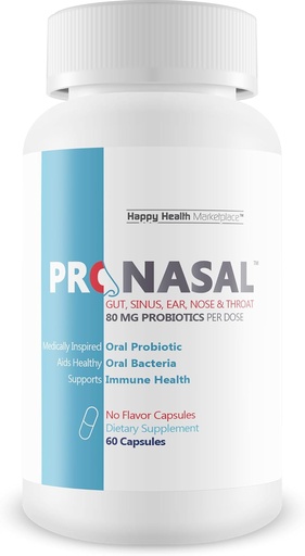 [BRSROBT5OEDRAD37] Pro Nasal - Unsere beste Sinus-Supplement - Ear Nose Throat Probiotics - Sinus Probiotic for Natural Sinus Support - Oral Probiotics for Mouth Bad Breath - Dry Mouth Probiotic - Probiotic Sinus