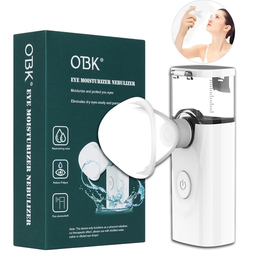 [BRSROYY2BYPBECTU] OTBK Nano Mist, Eye and Face Humidification, Dry Eye Steam Therapy, Cold Mist Therapy, Need Hot Compresses Can Heat Water, Convenient to Use, Easy to Carry