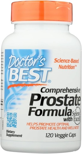 [BRSWIC36AUDGG23K] Meilleure formule de Prostate Comprehensive de Docteur, Caps Veggie, 120-Count (paquet de 3)