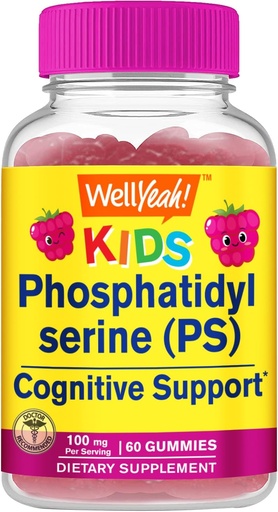 [BRSROC32B57GO2AV] ΛοιπόνYeah Kid's Phosphatidylserine Gummies (100mg) Phosphatidylserine συμπλήρωμα 