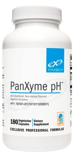 [BRSWIYIZCF4QGAI5] XYMOGEN PanXyme pH - Supports Healthy Digestion of Proteins, Carbohydrates, Fats & Vegetable Fiber - Vegetarian, Non-GMO & Gluten-Free - 180 Capsules