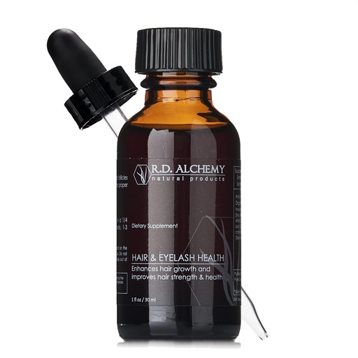 [BRSW2YD4A4CQ2AY7] RD Alchemy - 100% Natural & Organic Hair Health & Eye Lash Extract - Enhance Hair Growth, Health, & Shine while Reducing Split Ends, Greying, and Hair Loss - Lengthen Eye Lashes