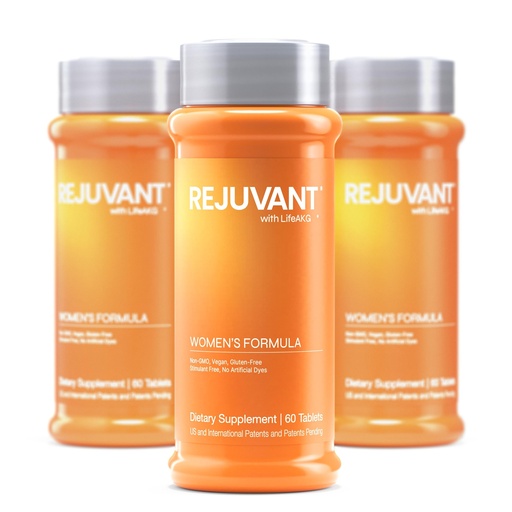 [BRSROBLQCJ7GG2TF] Rejuvant Women's AKG Longevity Supplement 1000MG Ultra 98% Pure (Calcium Alpha-Ketoglutarate), Patented Vitamin Rich Controlled Release Formula Supports Cell Repair and Quality of Life, 180 Tablets