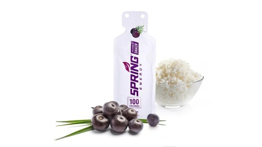 [BRSRAFLQOQHREHLB] Vegan Acai Power Snack - 100 Kcal by Spring Energy