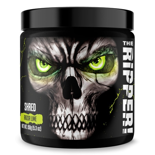 [BRSWIGLRAIFQAGTM] JNX SPORTS The Ripper! Fat Burner Pre Workout for Men & Women – Thermogenic Fat Burning Powder & Appetite Suppressant, Boost Energy & Endurance – Razor Lime, 30 Servings
