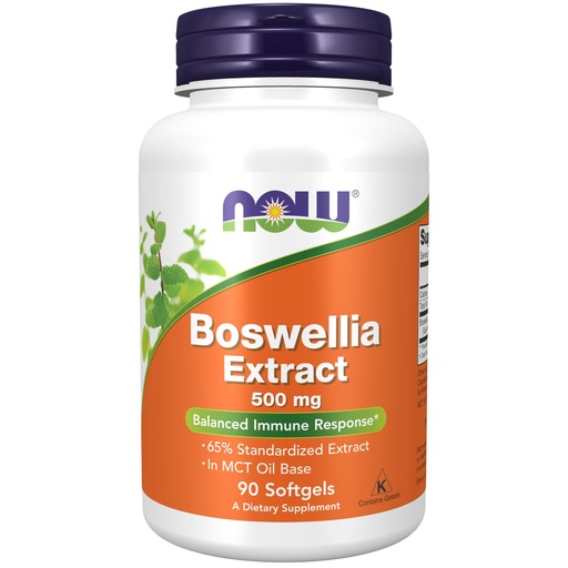[BRSWIGIBCIBR42LU] Now Foods, Boswellia Extract, 500 mg, 90 Softgels