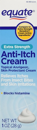 [BRSWIZ34CMDRE3Y3] Equate - Anti-Itch Cream, Extra Strength, 1 oz