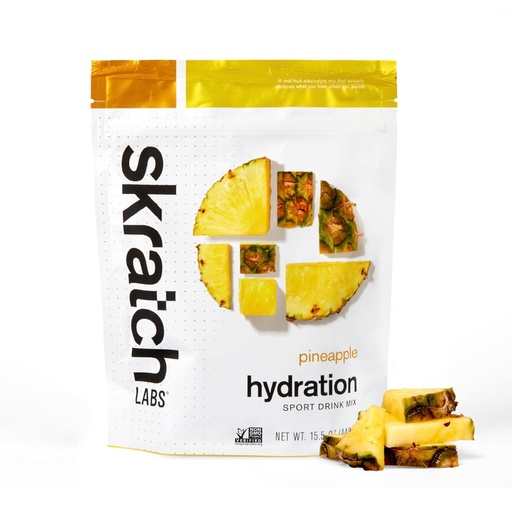 [BRSW2CAKOQORYHYZ] Skratch Labs Hydration Powder | Sport Drink Mix | Electrolytes Powder for Exercise, Endurance, and Performance | Pineapple | 20 Servings | Non-GMO, Vegan, Kosher
