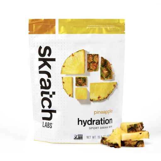 [BRSW2CAKOQORYHYZ] Skratch Labs Hydration Sports Drink Mix – Real‑Fruit Electrolyte Powder for Fast Hydration & Endurance | Pineapple | 20 Servings | Vegan, Non‑GMO, Clean Ingredients