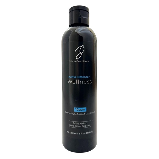 [BRSROHYQBYDRED3X] Colloidal Silver w/Nano Technology - 10ppm 8oz - 8X More Effective - Natural Immune Support - Save the Sick Days - Ages 5 & Up - Outperforms Higher PPM Silvers - No Taste & Smell - 3rd Party Tested