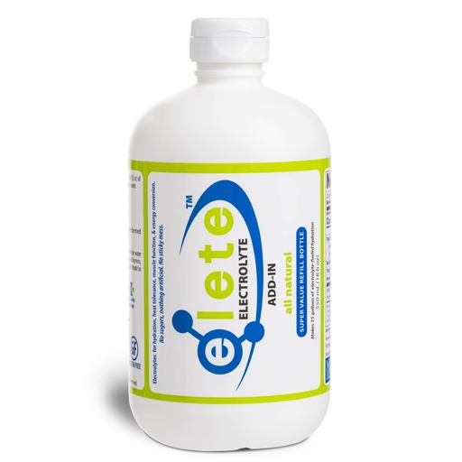 [BRSWIZQHPJYAYAY7] elete Electrolyte Add-in Hydration Drops | Sodium, Magnesium, Potassium & Trace Minerals | Unflavored, All Natural | Leg and Muscle Cramp Relief | Transform Any Drink into a Sports Drink, 18.6oz