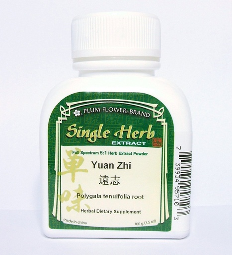 [BRSWIBY4OAAB2HDA] Chinese Senega Root, Herb Extract Powder / Yuan Zhi / Polygala Tenuifolia, 100g or 3.5oz by Plum Flower