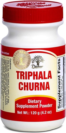 [BRSWKGQYCUMWMGT4] 2 x Dabur Triphala Churna - (2 x 120克) 由 Dabur 编写