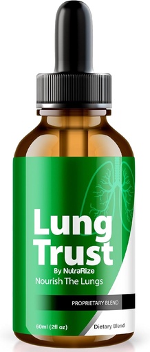 [BRSRA2QCOV6RQ2D4] NutraRize Lung Trust Drops, Herbal Liquid Drop, A Nutritional Supplement You Can Trust, All Natural Formula for Breathing and Lung Health, Cleansing and Detox, Reviews (30 Servings)