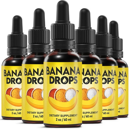 [BRSRAHY5B4PGGFDG] Original | BananaDrops Official Formula (6 Pack) for 180 Days