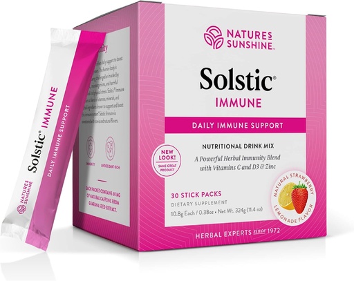 [BRSWIZQ2CACAGFLG] Sunshine Solstic Immune, 30 Packs ← Mantiene y Boost el Sistema Inmunitario y contiene vitaminas y bayas ricas en antioxidantes