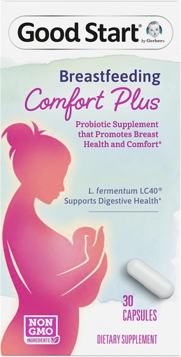 [BRSW2ZYTAUPR6HL7] Gerber Good Start Probiotic Supplement, Breastfeeding Comfort Plus, 30 Capsules