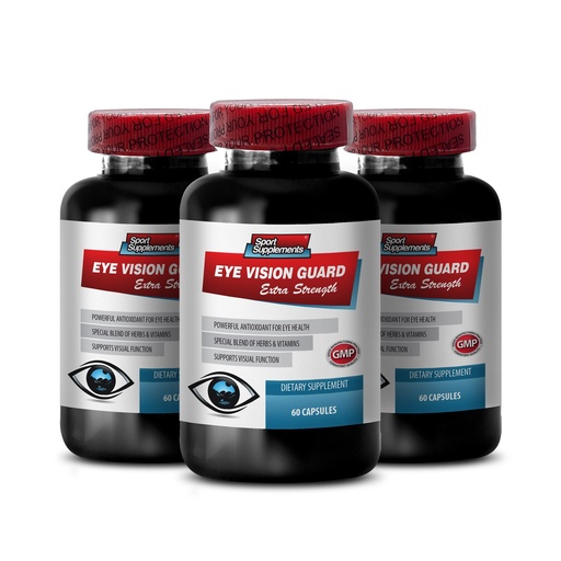 [BRSWGAYHBZYGEGT4] Eye Formula Lutein & zeaxanthin - Eye Vision Guard - Extra Strength, Bilberry Supplement, Eye Vitamins for Vision, Bilberry Extract for Eyes, Vision Support Pills, Lutein with Bilberry, 3B 180 Caps
