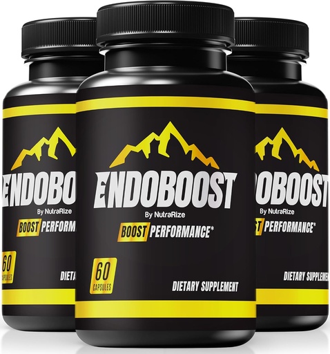 [BRSROBD4BYDREELV] (3 Pack) Endoboost for Men - (Official) Endoboost Performance, Endo Boost Supplements, Endoboost Boost Capsules, Endobost Reviews for Health Pills Pro Advanced Formula (180 Capsules)
