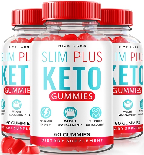 [BRSROFT3C4IQGDQ4] Slim Plus Keto ACV Gummies for Advanced Weight Loss, All Natural Apple Cider Vinegar Supplement (180 Gummies)