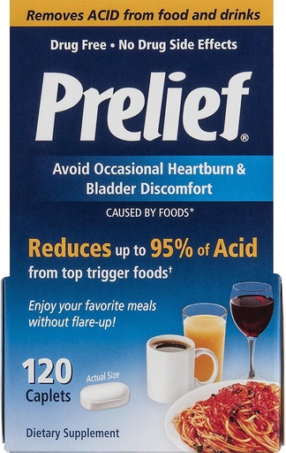 [BRSWIYY7PICAKYD2] PRELIEF DIETARY SUPPORT TAB 120Tablets