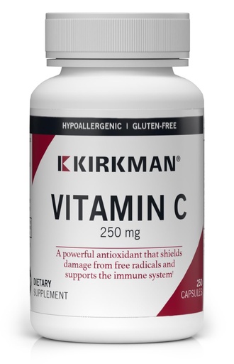 [BRSWKEY7BB7WYHYZ] Kirkman – Vitamin C 250 mg - Hypo - 250 Capsules