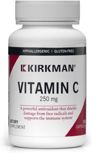 [BRSWKEY7BB7WYHYZ] Kirkman - C-vitamiini 250 mg kapslid - Hypo - 250 loend