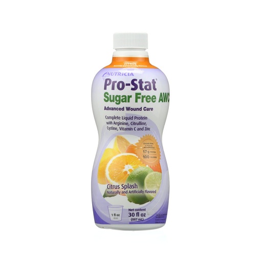 [BRSWKZY3DIFRKHDE] Pro-Stat AWC (Advanced Wound Care) Liquid Citrus Splash 30oz Bottle by Medical Nutrition USA