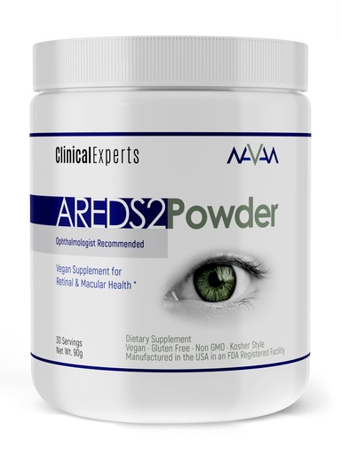 [BRSRAHA3BUMW2DI2] Navan AREDS 2 Powder - for Those Who Can't Consume Tablets or Softgels - Eye Vitamins & Minerals Antioxidant Supplement by Clinical Experts - Lutein, Zeaxanthin & Zinc - Kosher Style, 30 Servings