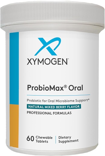 [BRSRA234OINAAAYU] XYMOGEN Oral Probiotics for Gum Health + Dental Care - ProbioMax - Dental Probiotics for a Healthy Mouth with Bifidobacterium Lactis (60 Tablets)