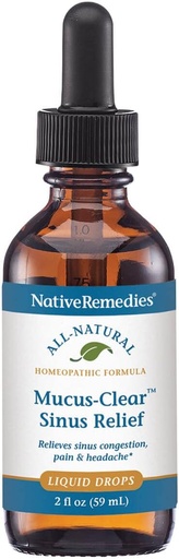 [BRSW2GIZOADR4ALZ] Native Remedies Mucus-Clear Sinus Relief