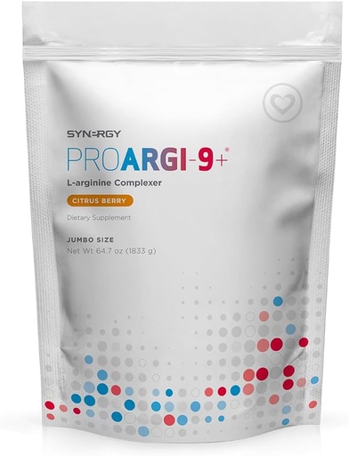 [BRSWIBA5A4NQMELK] Synergy ProArgi-9 Plus L-Arginine Complexer Dietary Supplement - Citrus Berry Jumbo - 64.7 Oz